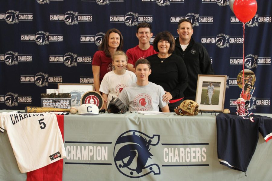 Ethan Harrison signed with Southern Virginia University to continue his baseball journey.