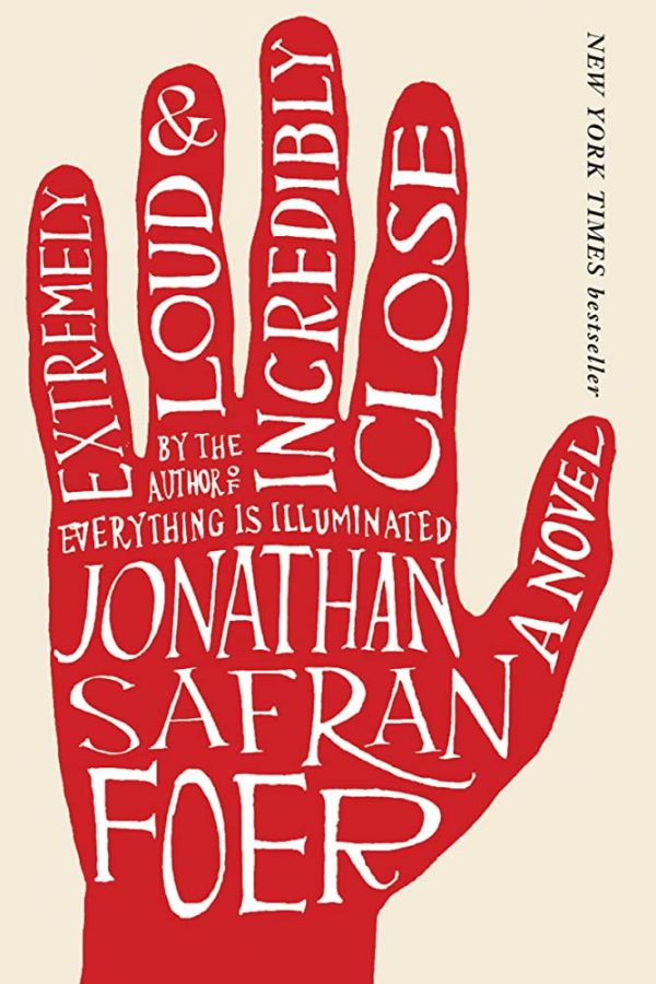 The book cover of Extremely Loud and Incredibly Close by Jonathan Safran Foer.